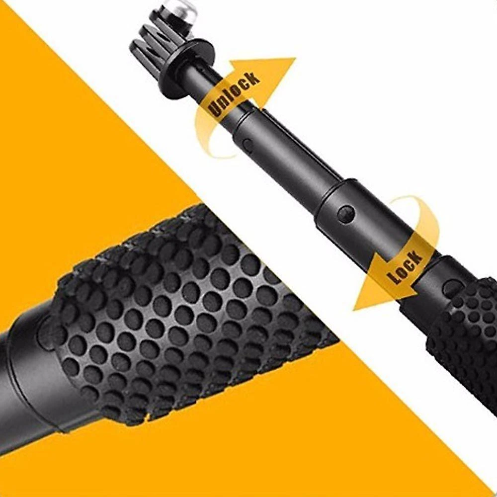 Bastão Retrátil Monopod 48cm Portátil À Prova D'Àgua - Dourado