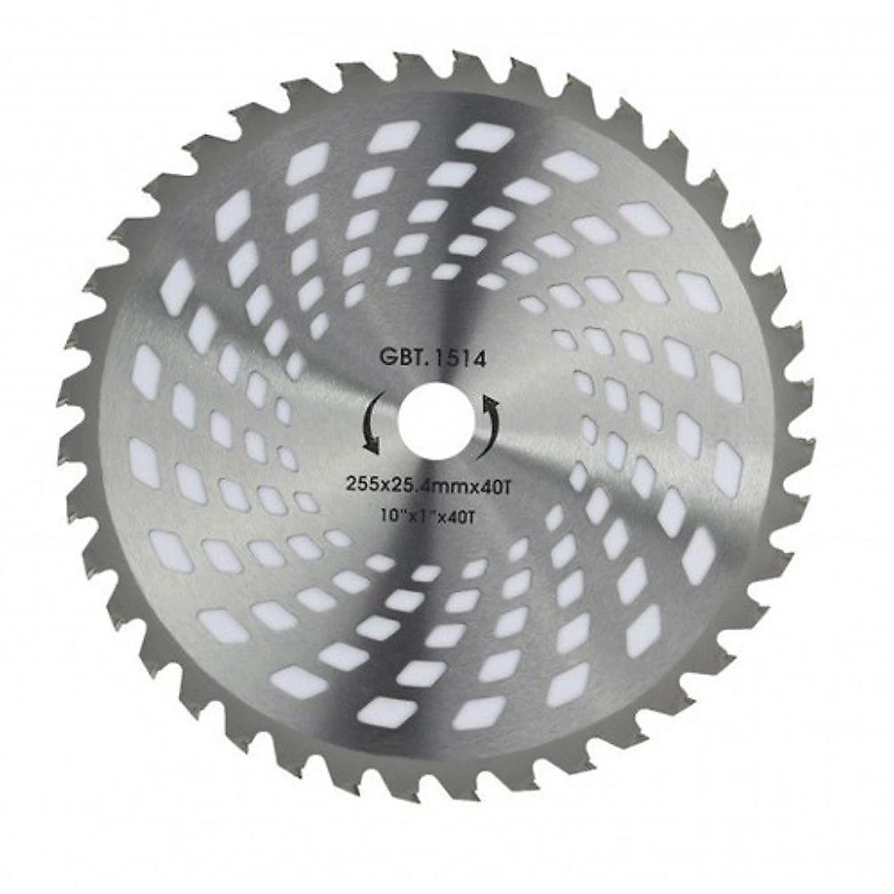 Roçadeira Profissional A Gasolin Cg430 Tb 43cc 2hp Com Faca 2 Pontas P/ Mato Alto Capim + Lamina De Vídea 40d P/ Troncos