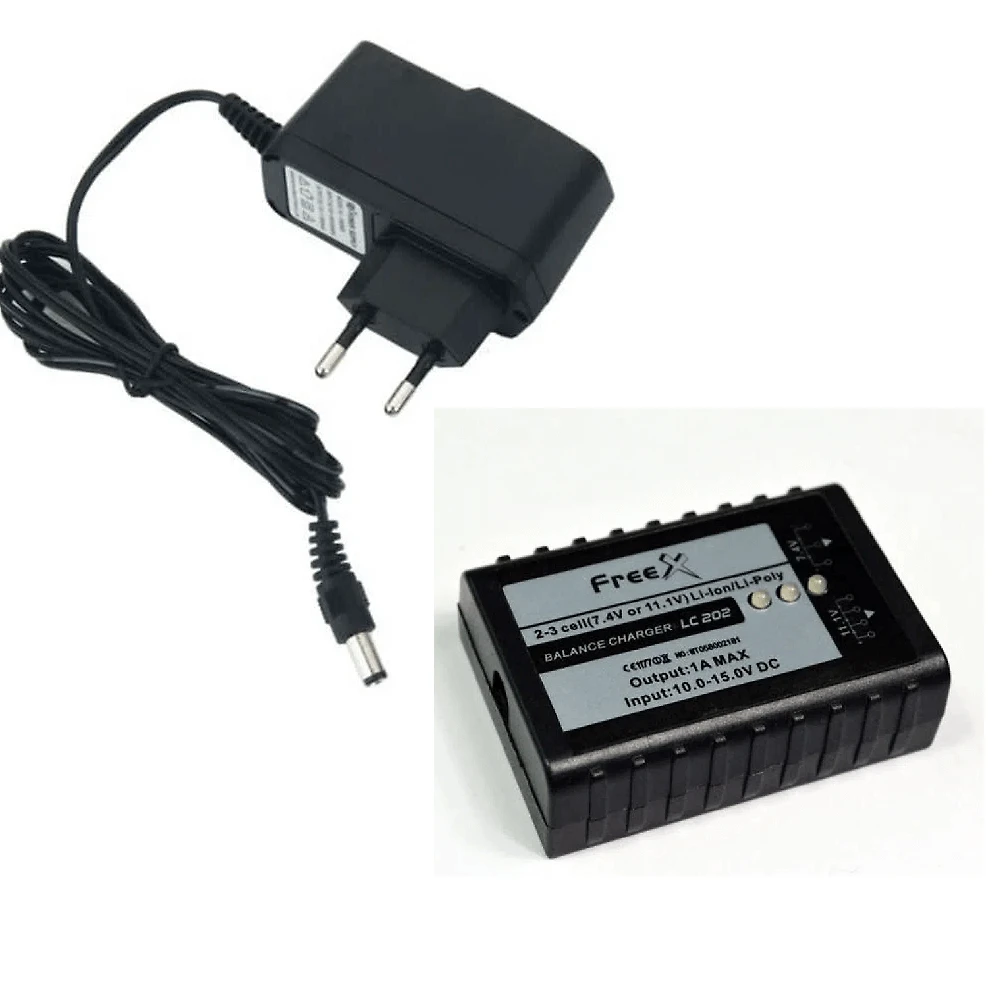 Carregador e Balanceador FX4-020 de Bateria Lipo para Drone Free-x