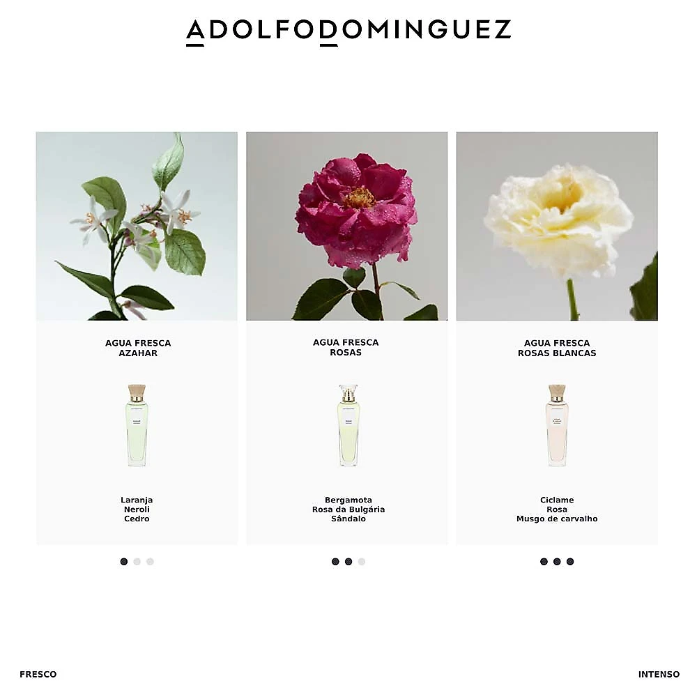 Água Fresca de Rosas Adolfo Dominguez - Perfume Feminino - Eau de Toilette 120ml