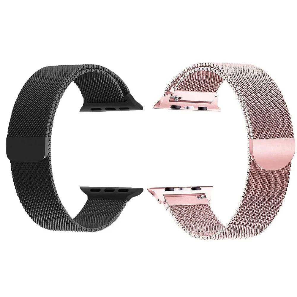 Pulseira Magnetica Relogio Smartwatch Kit 2 Pulseiras Ima