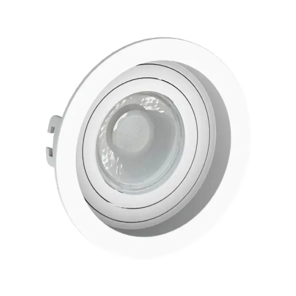 Spot de Embutir Redondo Recuado Dicroica PAR16 GU10 Branco Save Energy SE-330.1034