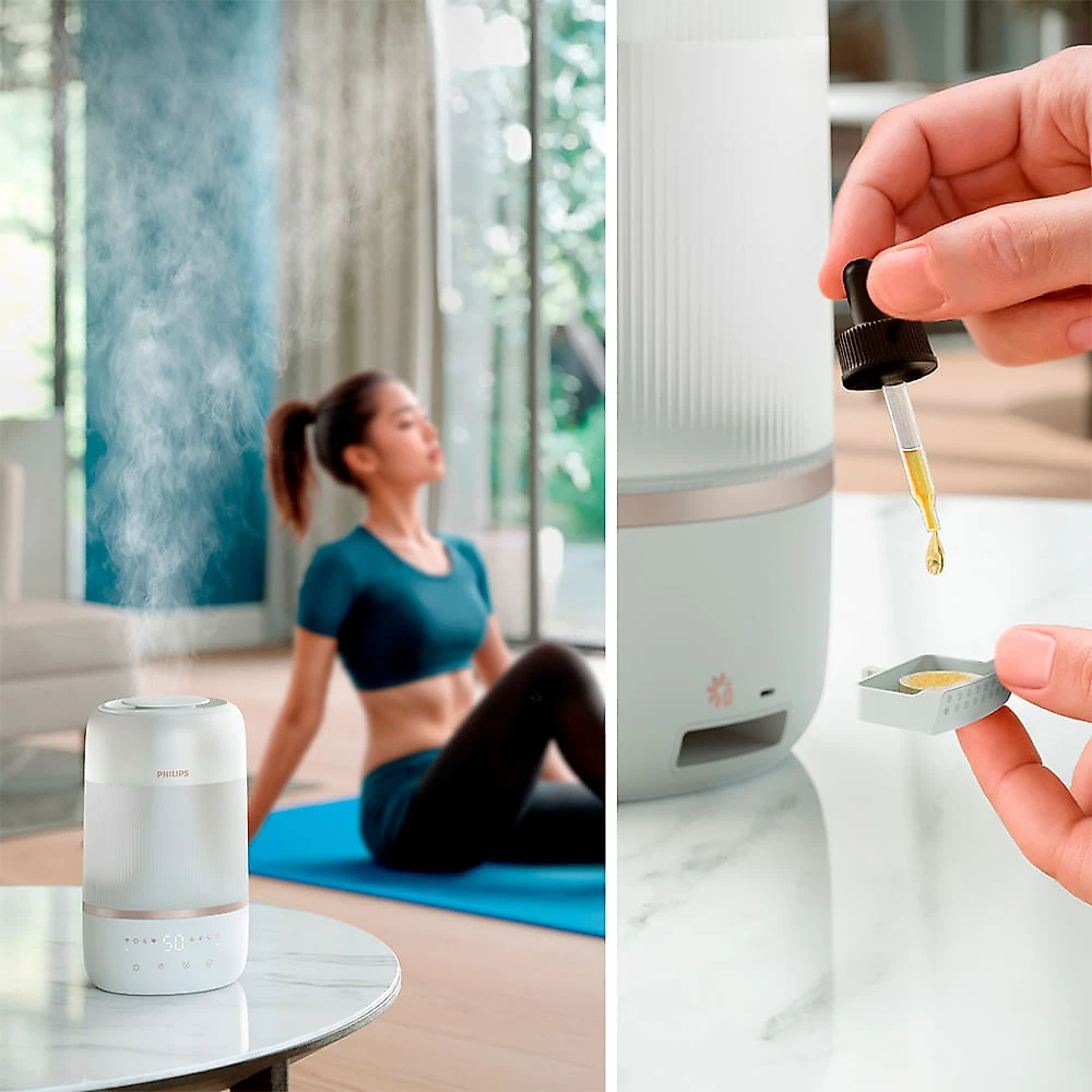 Umidificador de Ar Philips Série 1000 com 3 Litros - HU1510/04 Bivolt