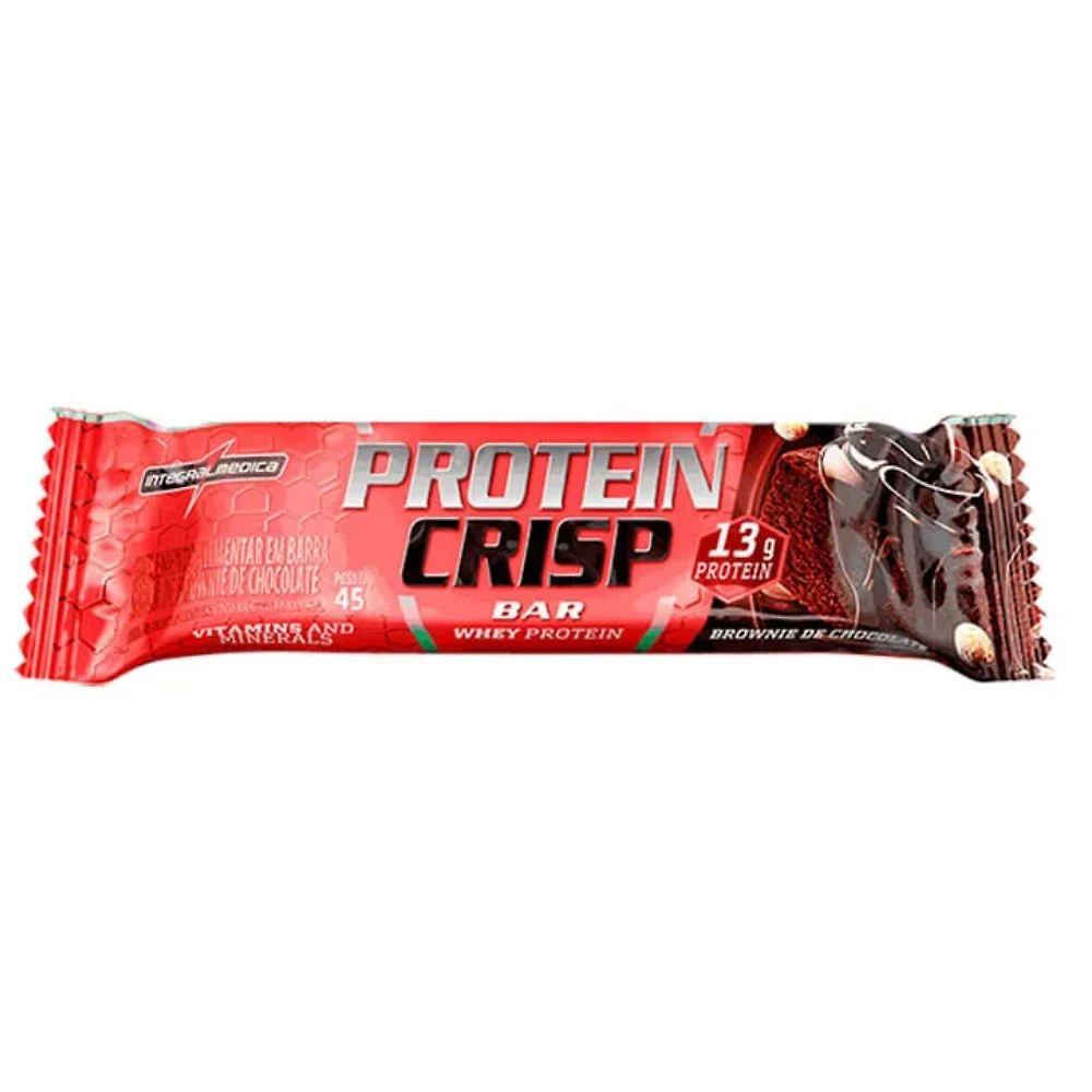 Barra Protein Crisp Bar Brownie de Chocolate 45g