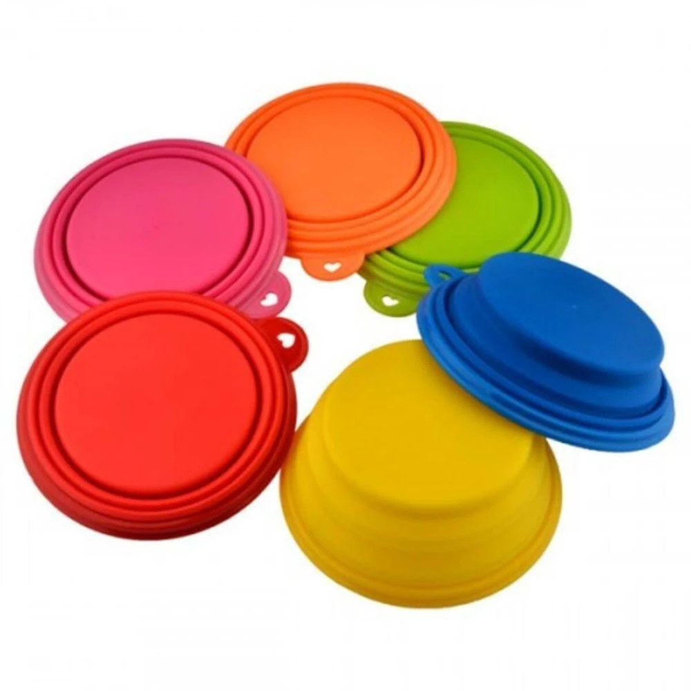 Comedouro De Silicone Para Pets Com 420ml - 564 - American Pets Tigela De Silicone 420ml - 564 - American Pets