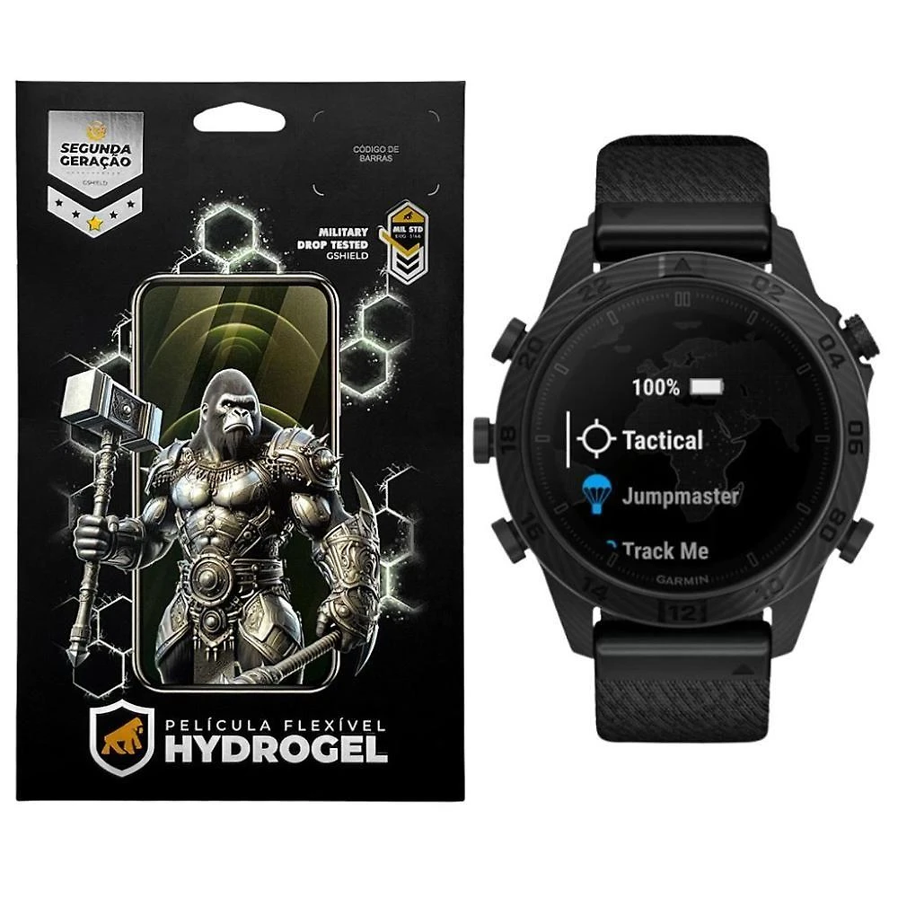 Película de Proteção para Smartwatch Gshield Marq Gen 2 Hydrogel HD Transparente 1 Unidade