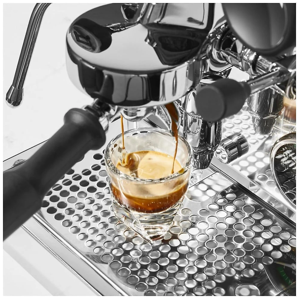 Máquina de Café Expresso com Controle de Temperatura e Luz Indicadora, 110V 1350W, Rocket Espresso Milano, Prata