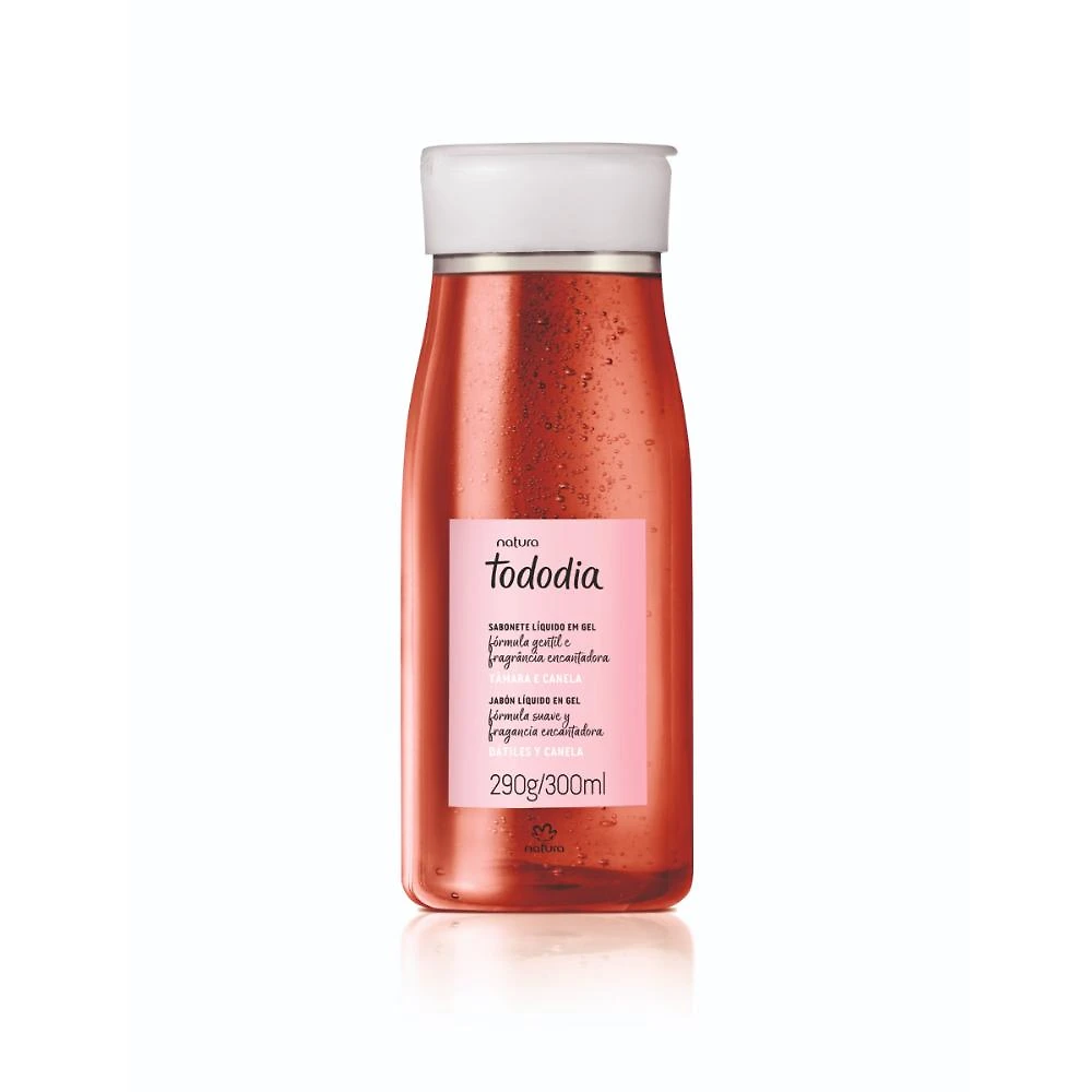 Sabonete Líquido em Gel Natura Tododia Tâmara e Canela 300ml