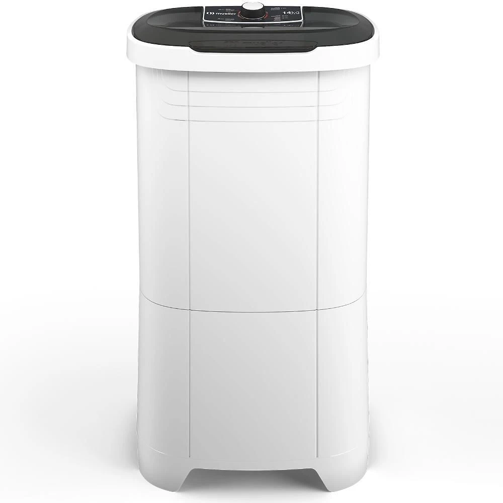 Miniatura Tanquinho De Lavar Roupa Mueller 14 Kg Semiautomático MLT14B Branco 110V