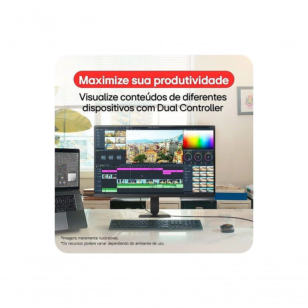 Monitor Ultrafine 27 UHD 4K IPS 60Hz LG