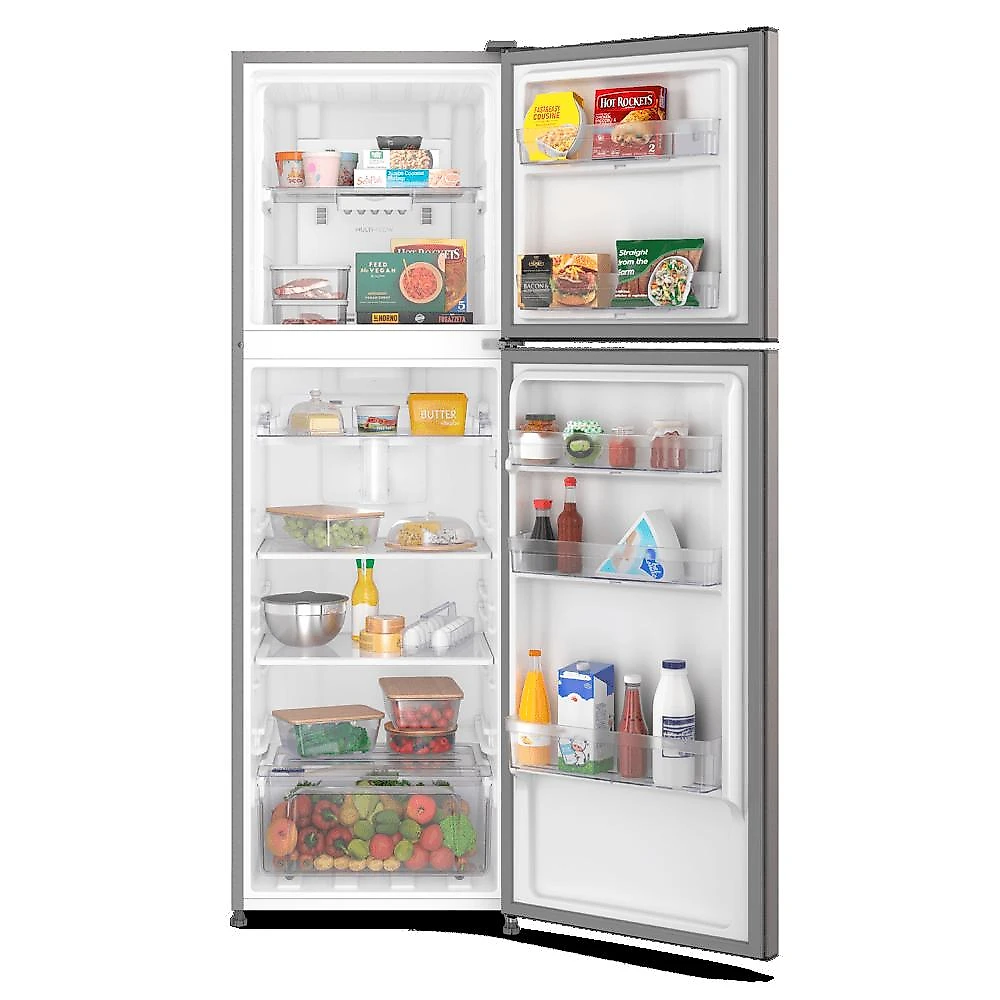 Geladeira Electrolux Frost Free 400L AutoSense Inverter Duplex Inox Look IF44S 127V