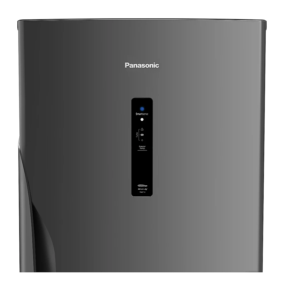 Miniatura Geladeira Panasonic Frost Free 397L A+++ Titânio - NR-BB41PV1T 110v