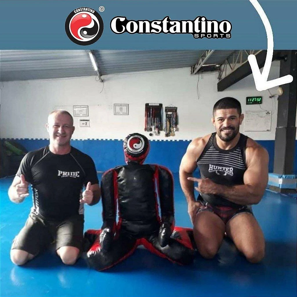 Boneco Sparring Jiu Jitsu Constantino Rosa Pancada / Vazio