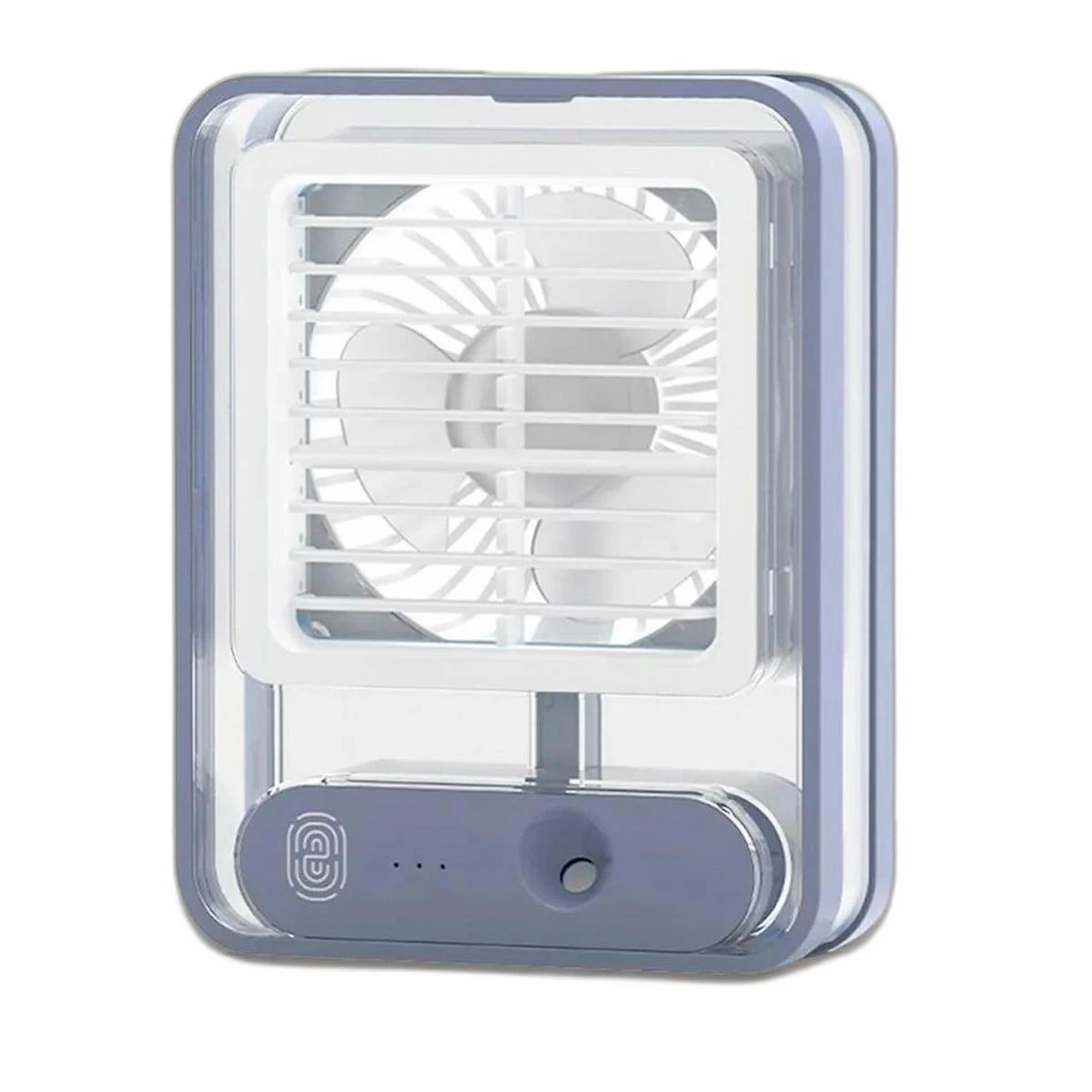 Miniatura Mini Ventilador Névoa Água USB Portátil 3 Velocidades