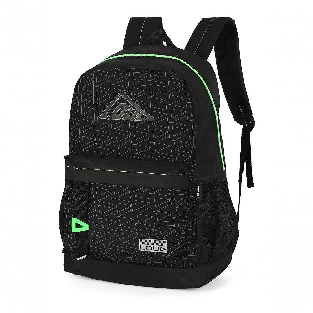 Mochila Escolar Juvenil Loud MS50241LD Poliester Preto Masculino