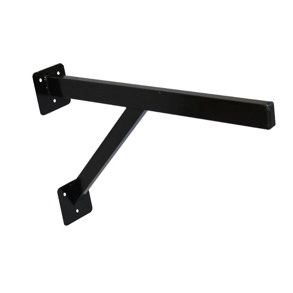 Suporte Multiuso E-047.PR.1UND.OM Fixação com 3 Furos Pia Pedra Mármore Preto Ouro Minas 20CM