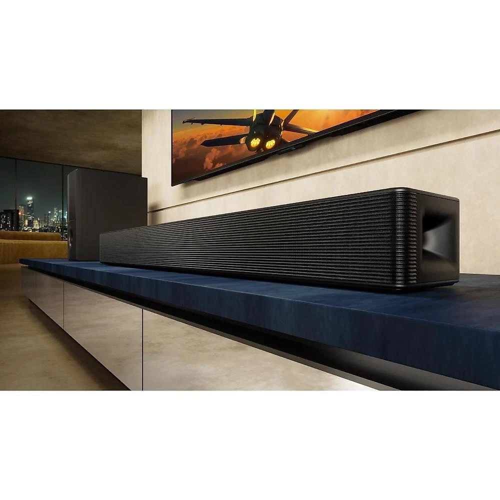 Soundbar lg sh5a bluetooth 600w rms 4.1 canais subwoofer sem fio preto