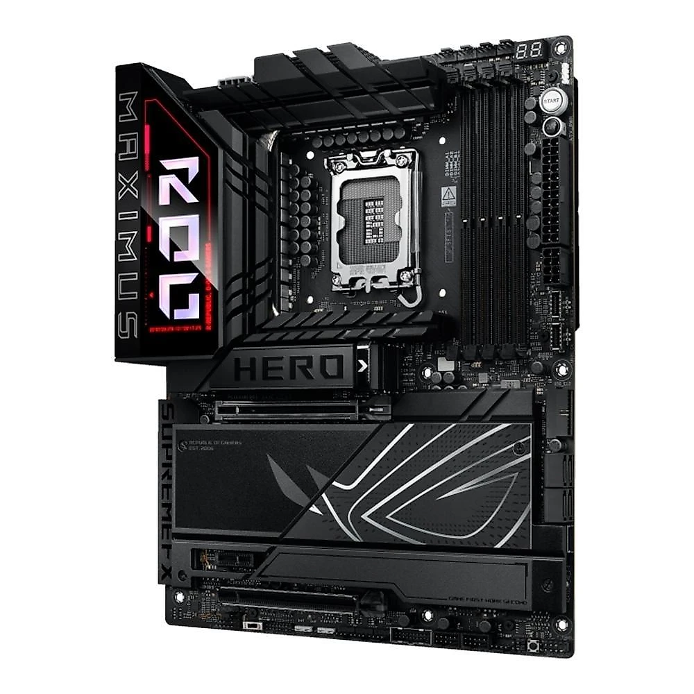 Placa-Mãe ASUS ROG Maximus Z890 Hero, Intel, ATX, Z890, DDR5, WiFi, Preto - 90MB1ID0-M0EAY0