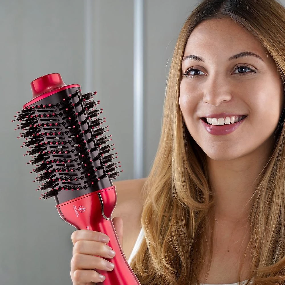 Escova secadora de cabelos beauty cherry pec13 1300w philco seca alisa e modela bivolt