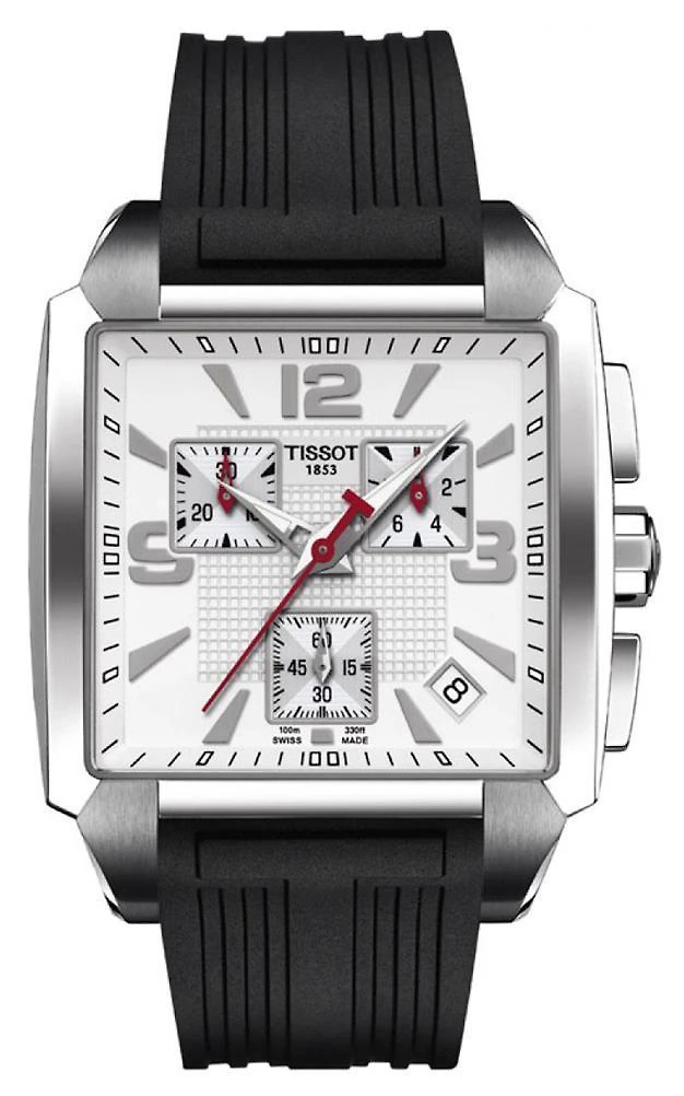 Miniatura Relógio Tissot Quadrato Chronograph T005.517.17.277.00