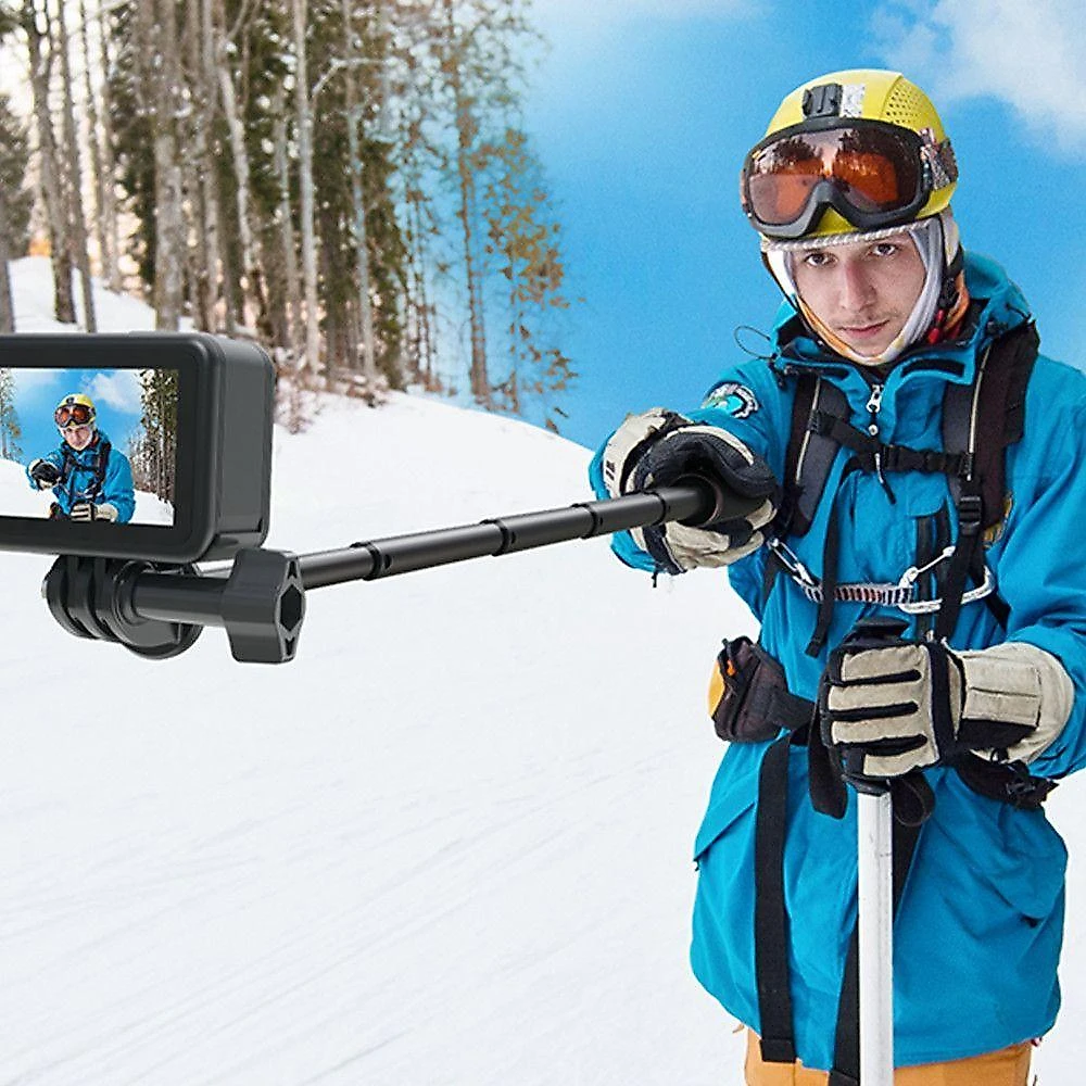 Bastão Com Controle Remoto Para Gopro 8/9/10 E Max - Telesin