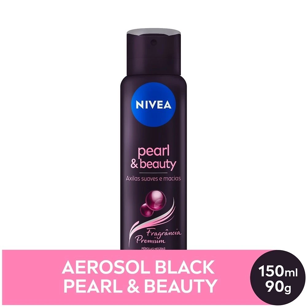 Antitranspirante Nivea Pearl Beauty Fragrância Premium Aerosol 150ml