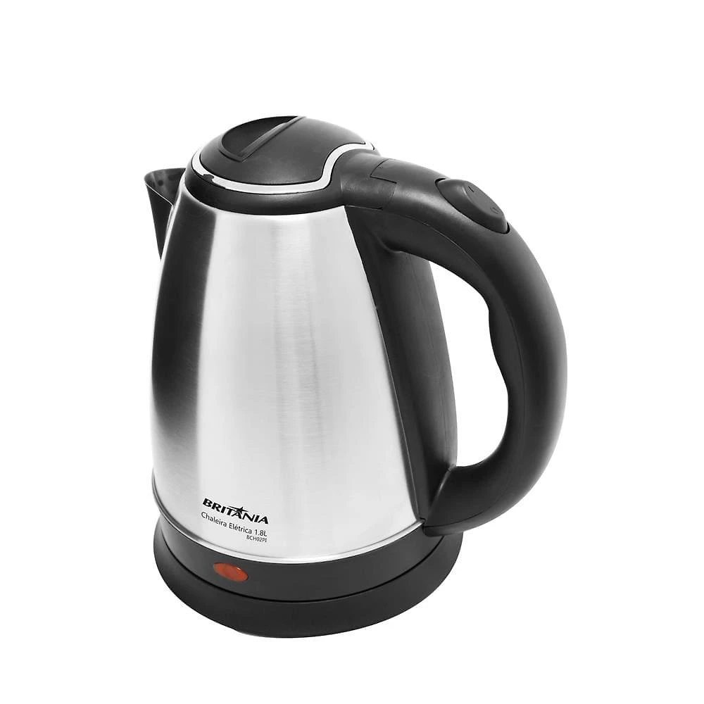 Chaleira britânia elétrica bch02pi capacidade 1,8l - inox