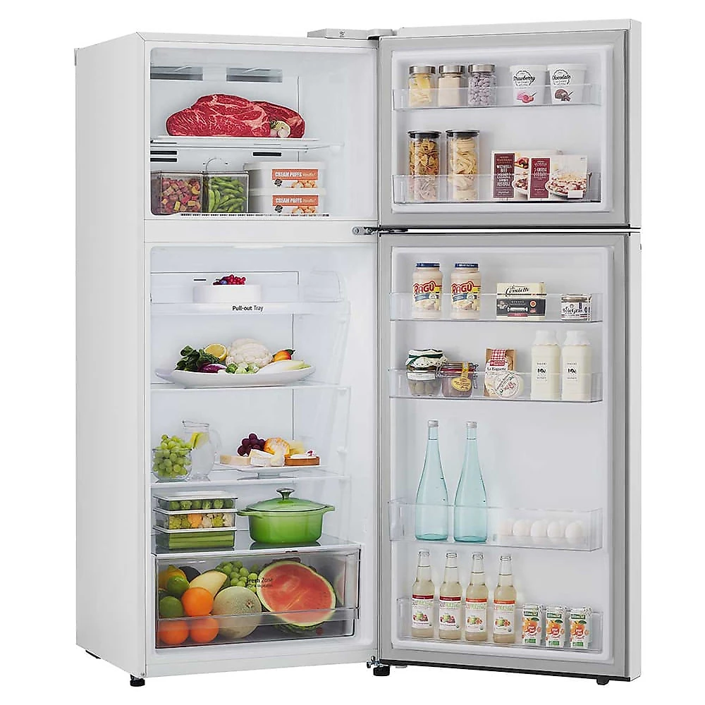 Geladeira LG 2 Portas Duplex Frost Free 375 Litros GN-B372PQW Branco - 110V