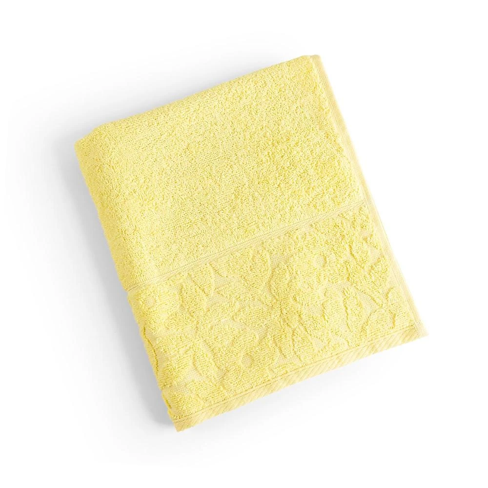 Jogo de banho blume toalhas macias 100% algodão fio penteado 5 peças amarelo e bege