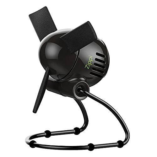 Vornado Ventilador Dobrável Zipper Silencioso Preto