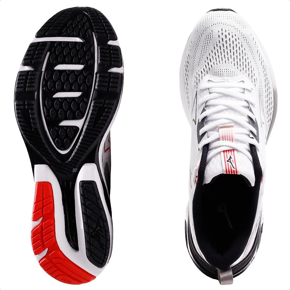 Tênis Mizuno Wave Dynasty 8 Masculino Branco / Cinza - 38