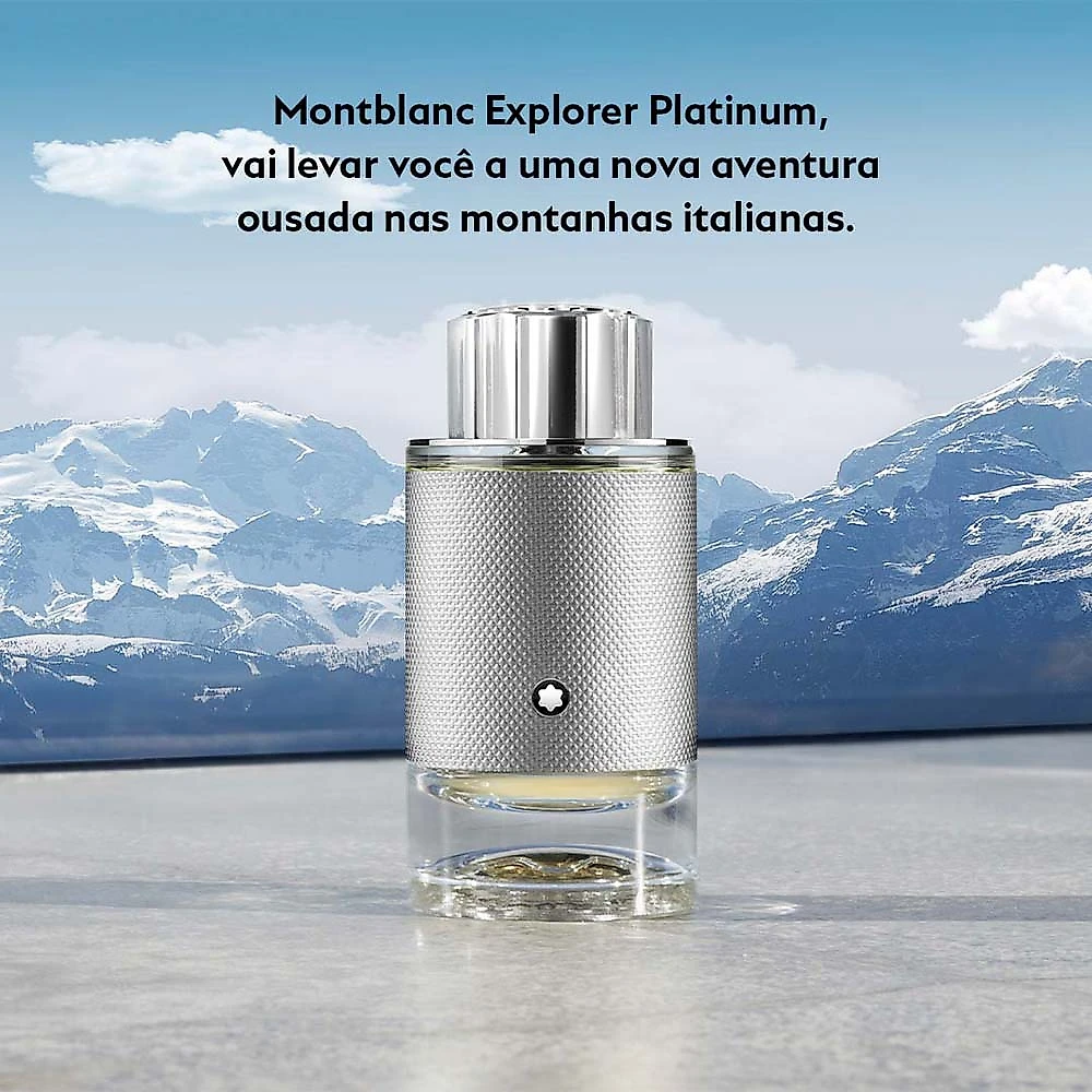 Explorer Platinum Montblanc - Perfume Masculino - Eau De Parfum 100ml