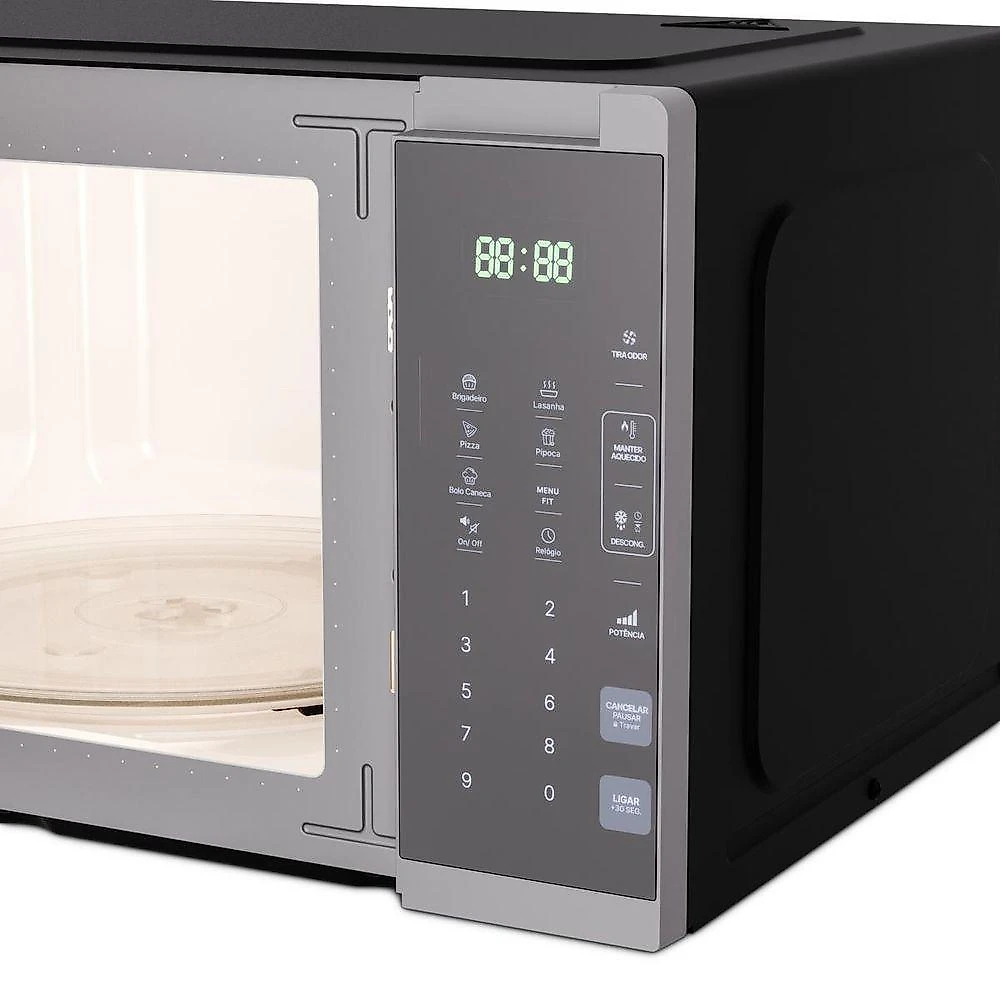 Micro-ondas Bancada Philco PMO38T 33L 1400W Inox Espelhado 110V
