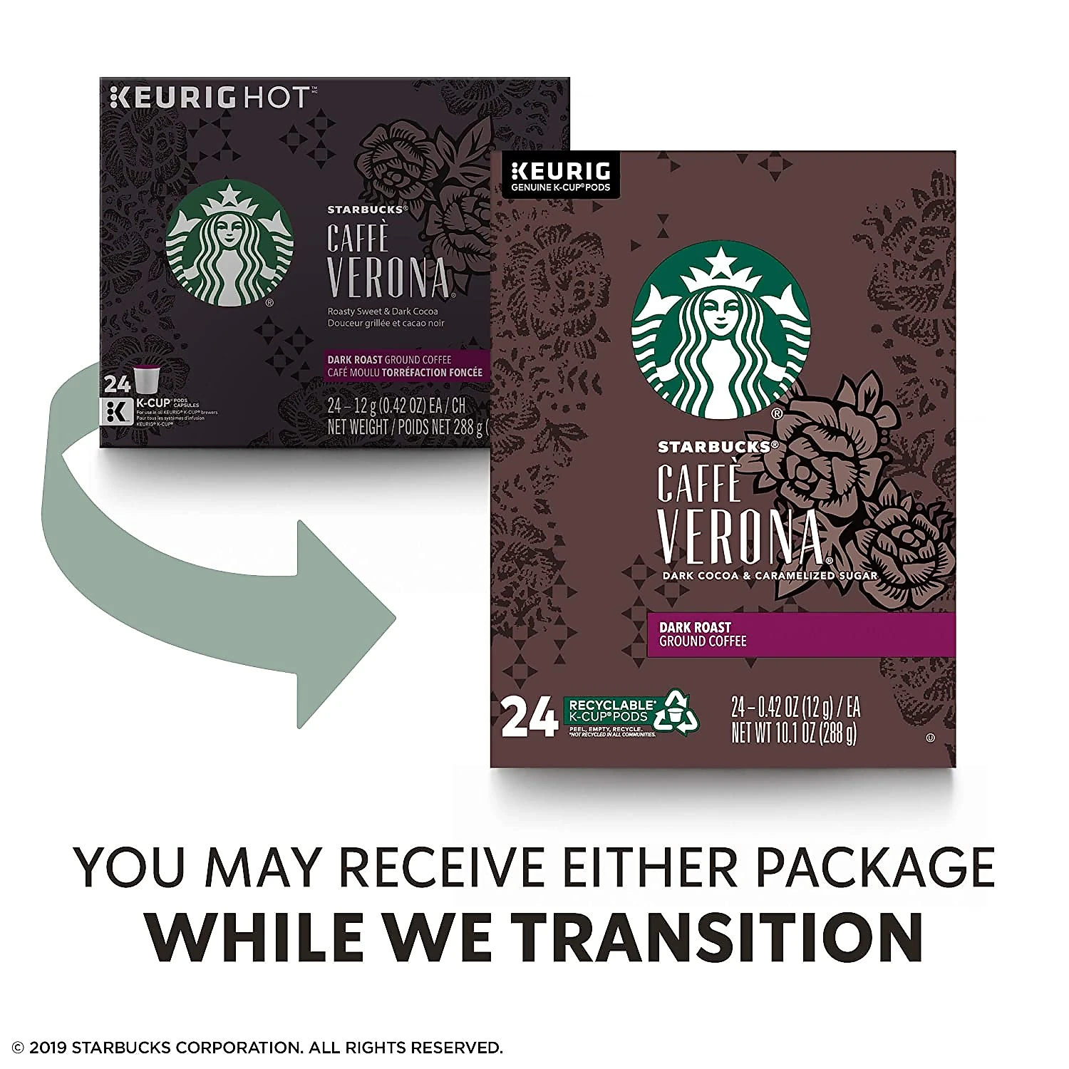 Keuring Kcup Starbucks Café Verona Torra Escura 96u