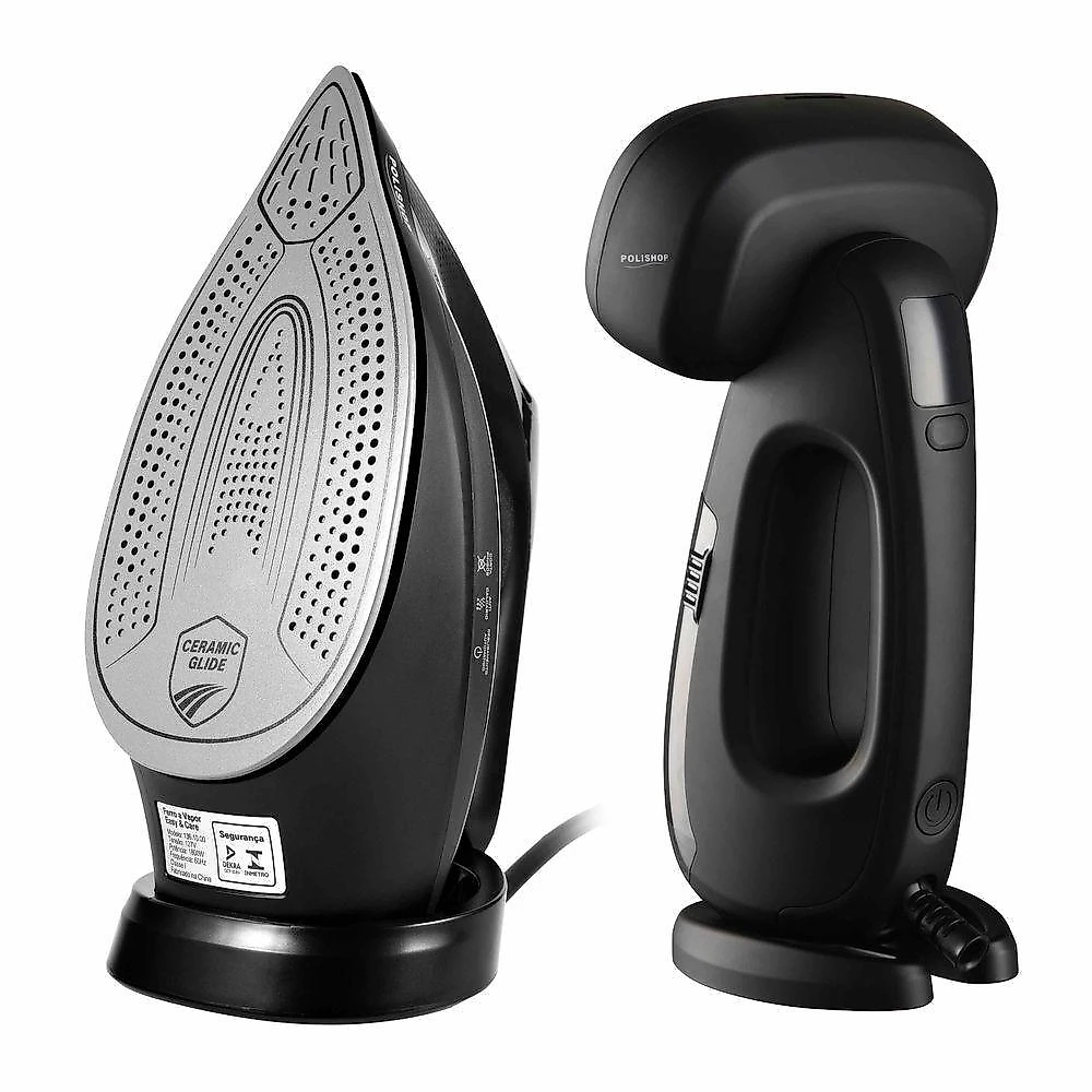 Ferro De Passar Easy & Care Polishop E Ultra Hand Steamer 110V