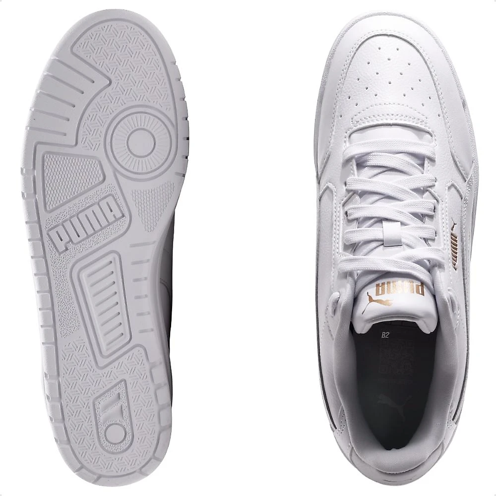 Tênis Puma Shuffle Downtown Masculino Branco / Cinza Claro - 38
