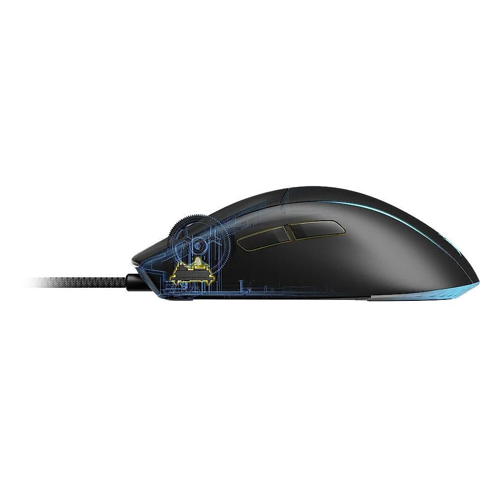 Mouse Gamer CORSAIR M75, RGB, 26000 DPI, Óptico, Preto - CH-930D010-NA