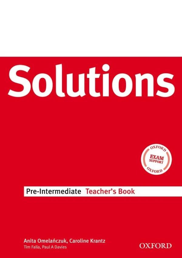 Solutions Pre-Intermediate Tb - 1St Ed