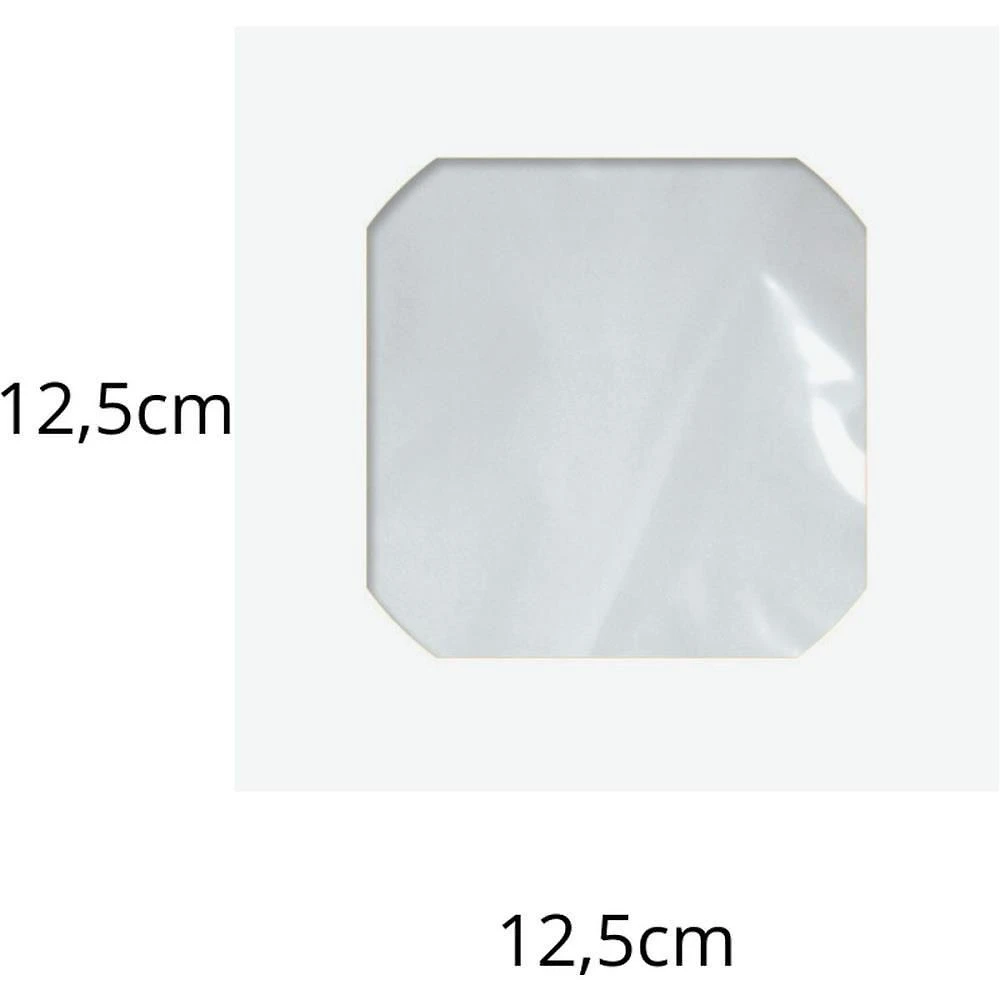 Envelope para CD e DVD Scrity Papel Offset 75g com Visor Branco