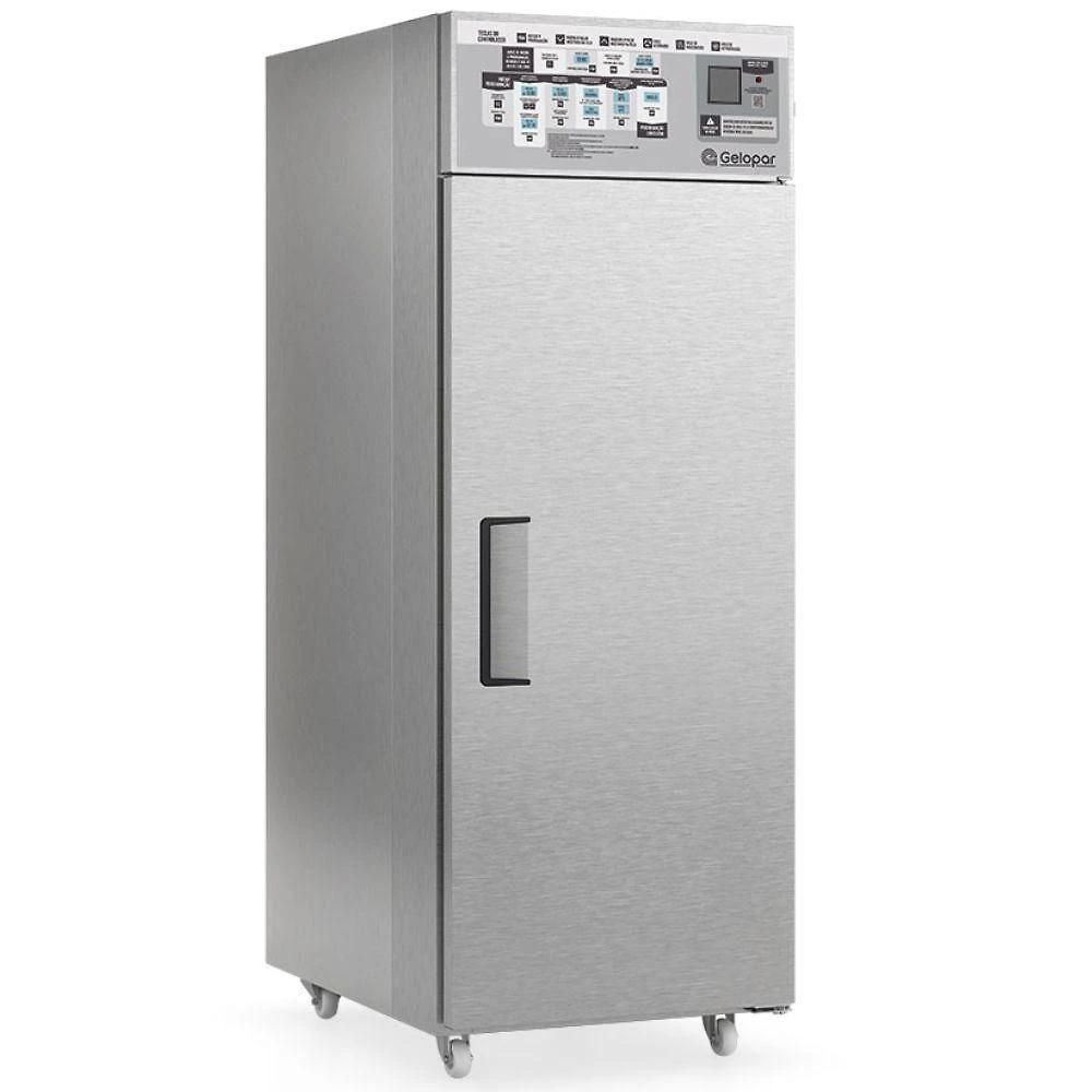Câmara Climática GCTP20AI Controle da Fermentação Vaporizador Externo Inox Gelopar