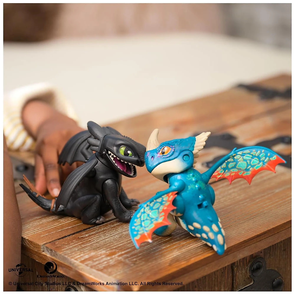 DreamWorks Dragons, Roaring Minis Deadly Nadder: Dragão Interativo com 25 Sons