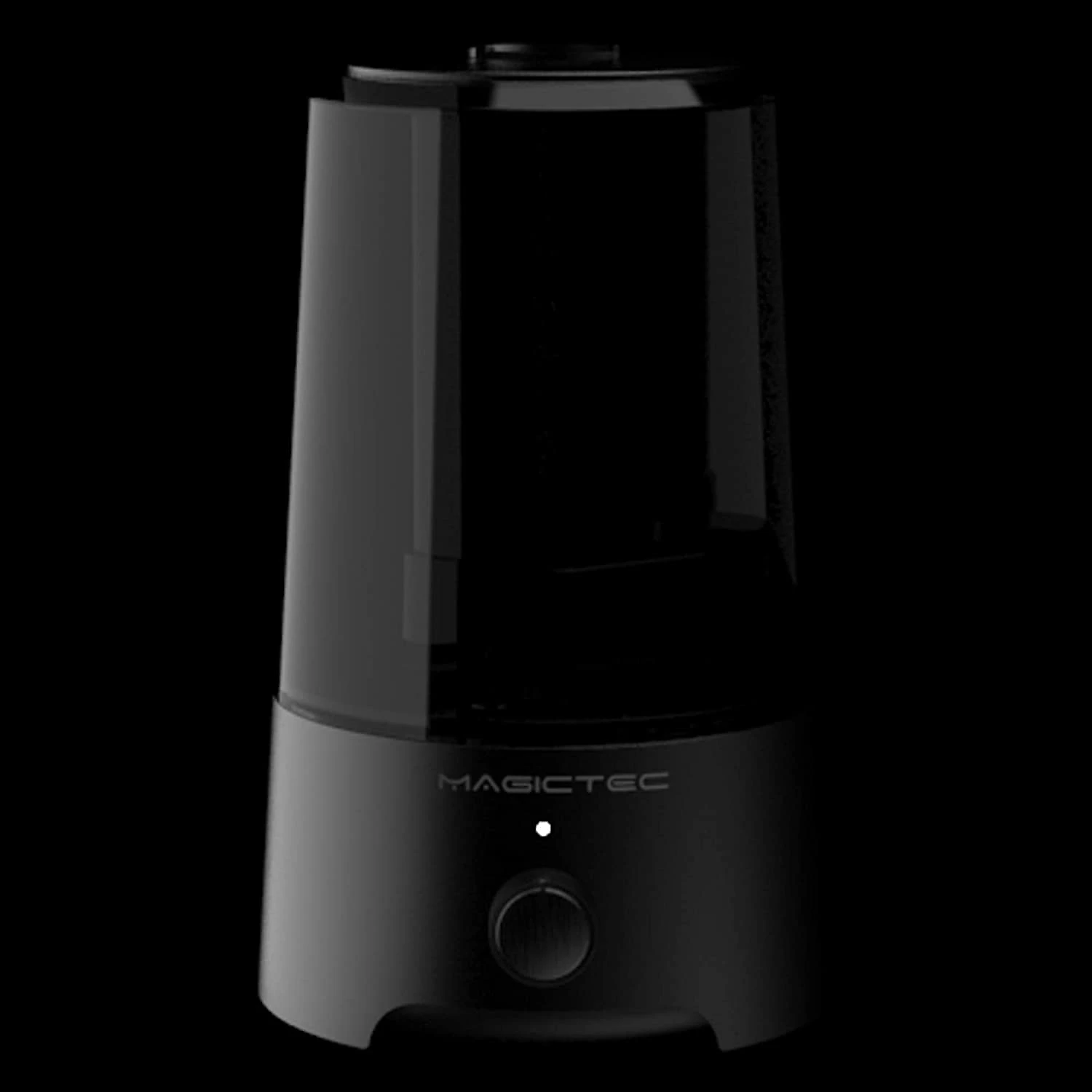 Magictec Umidificador Ultrassônico Portátil 25L com A romaterapia e 7 Luzes LED até 24H 110V Preto