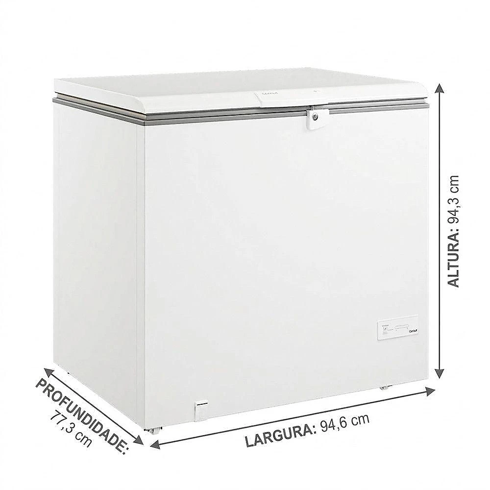 Freezer Horizontal 307 Litros CHA31MBBNA Consul Branco 220V