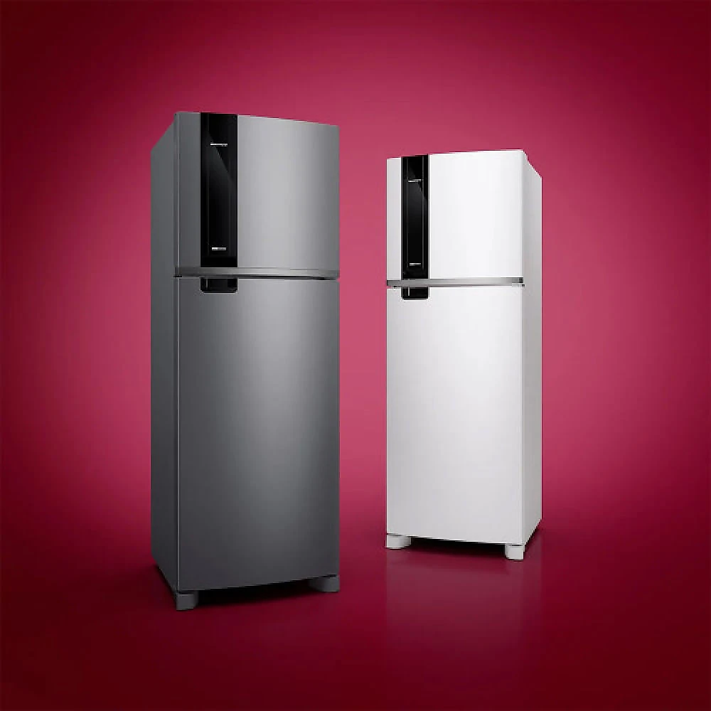 Geladeira Brastemp 375 Litros Frost Free Duplex BRM46MK Inox - 110V