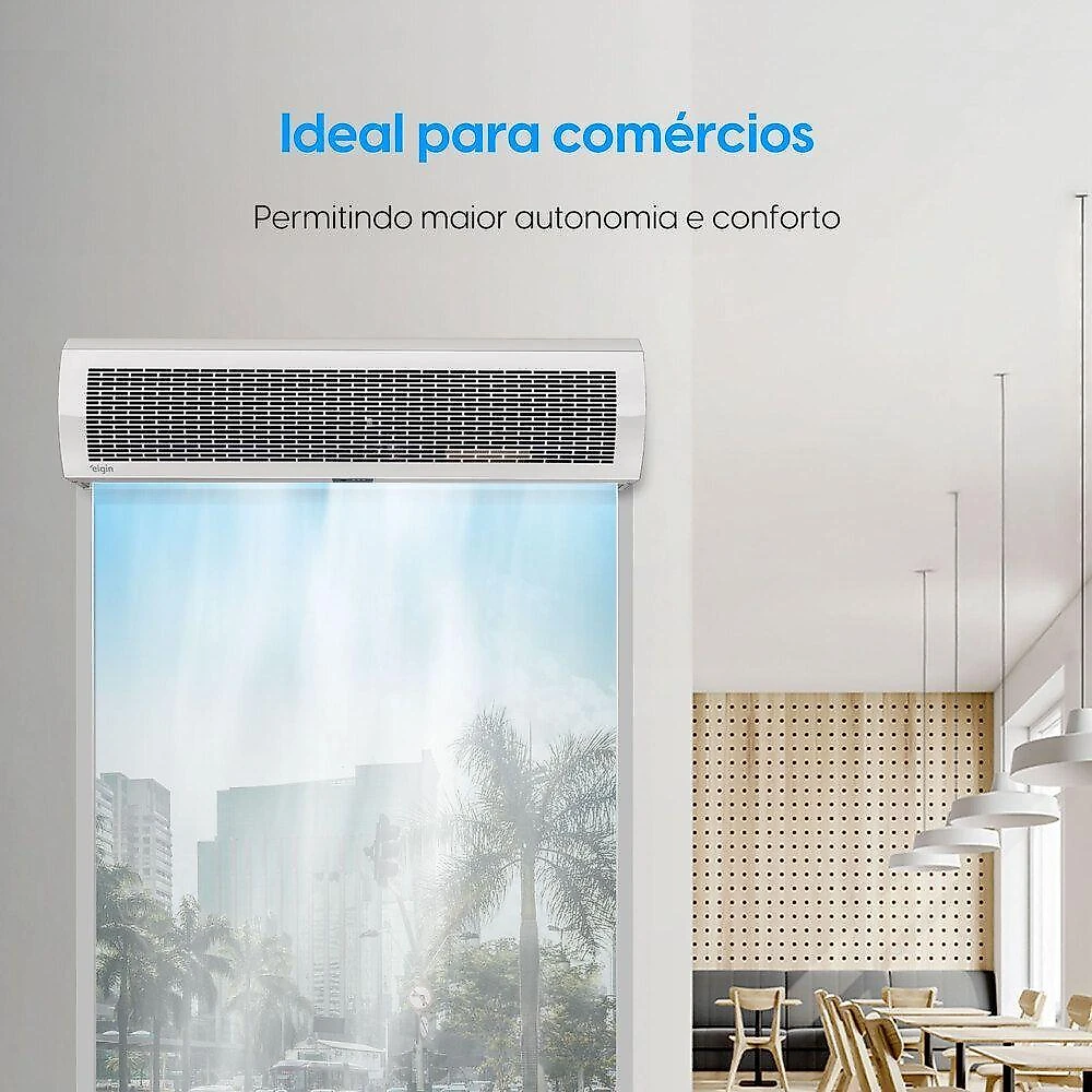 Cortina de Ar Elgin 120cm 250W Controle Remoto CAD-3012-2 220V