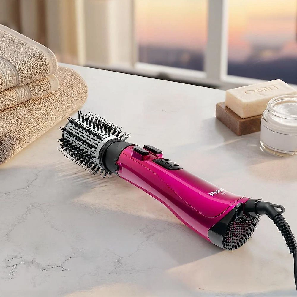 Escova rotativa pere01 1300w tecnologia Íon tourmaline philco bivolt