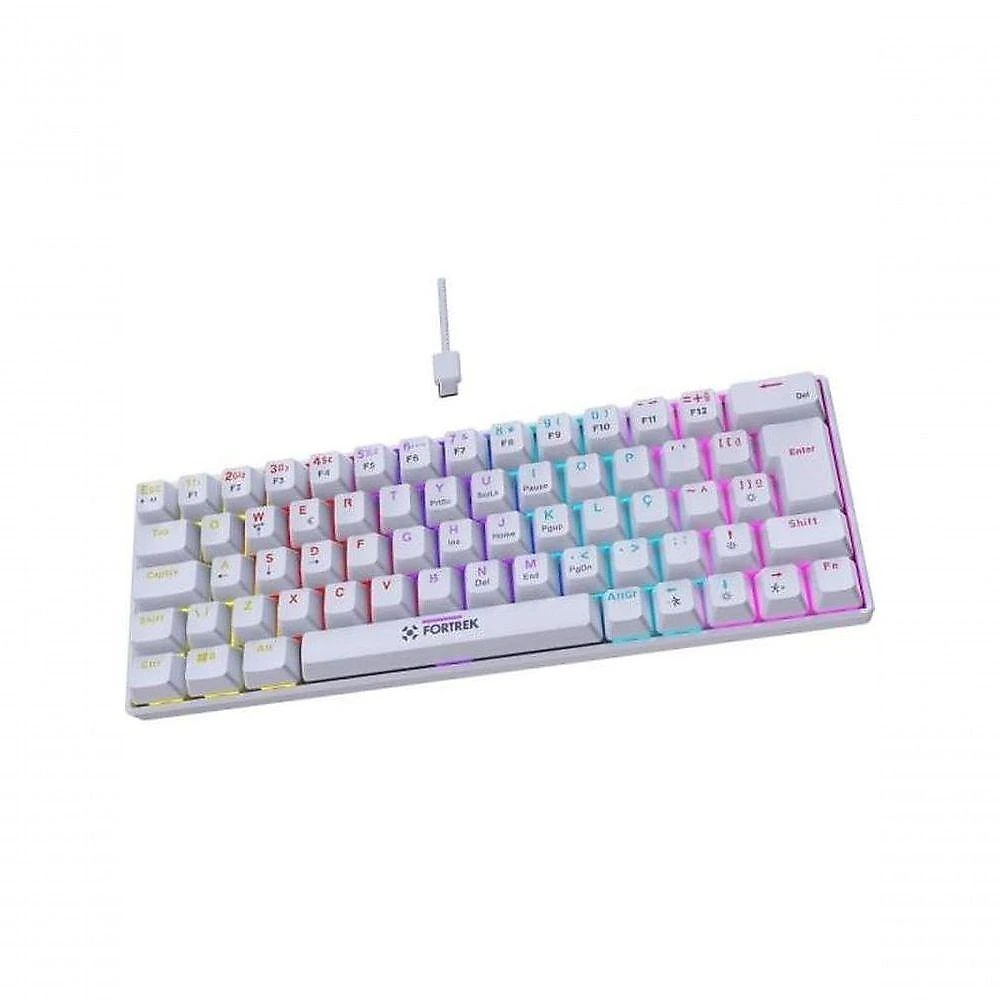 Teclado Gamer Mecânico Fortrek Gravity 65 Compact Switch Outemu Red