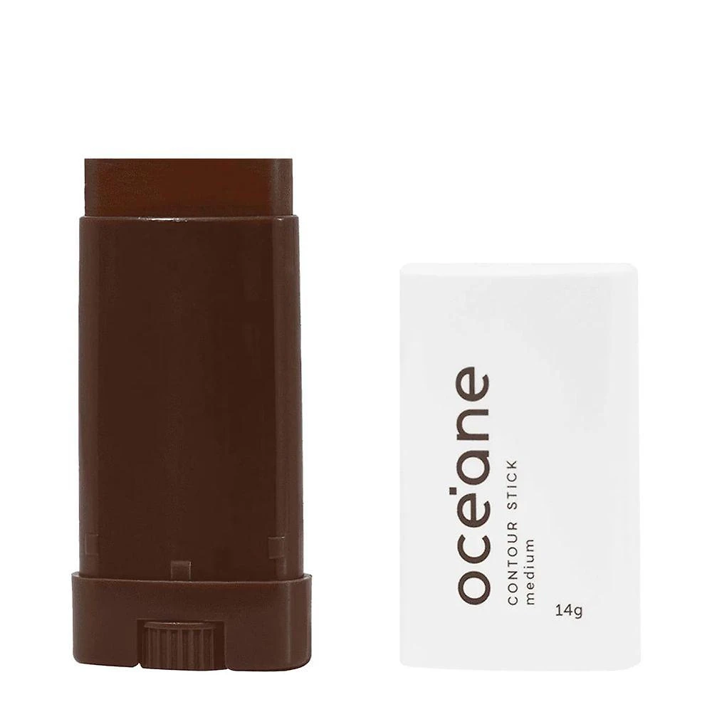 Contorno em Bastão Limited Contour Stick Fórmula Vegana Acabamento Matte Marrom Médio Oceane