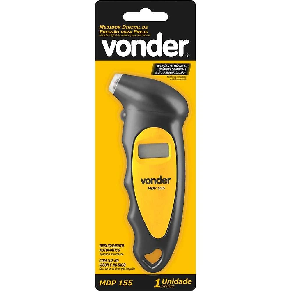 Medidor de pressão digital mdp155 vonder