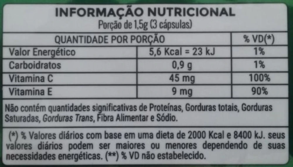 Miniatura Power Up®  Energético 60 Cápsulas 500 Mg